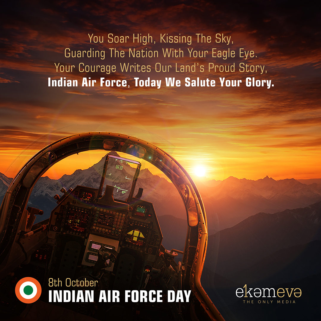 A Tribute to Indian Air Force on IAF Day 2025 - Ekameva Media